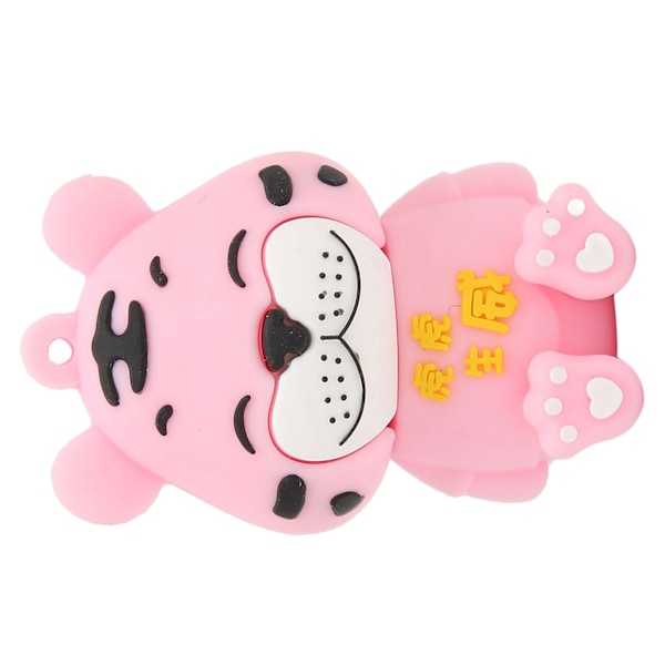 USB-minne Tiger Utseende Ultra Stabil Teknik Flexibel Lim U-disk för Dator Bärbar Dator CarTiger Föder Kraft 128GB