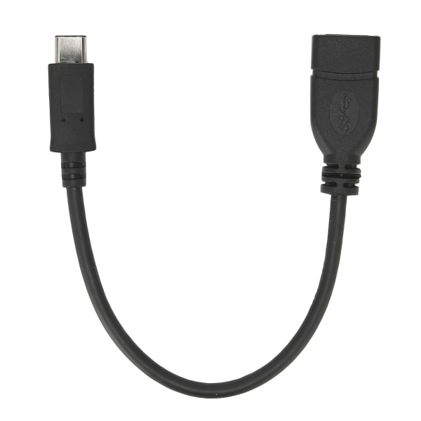USB 3.1 till TypeC-gränssnittsadapterkabel omvandlingskabel för bärbar dator (svart)