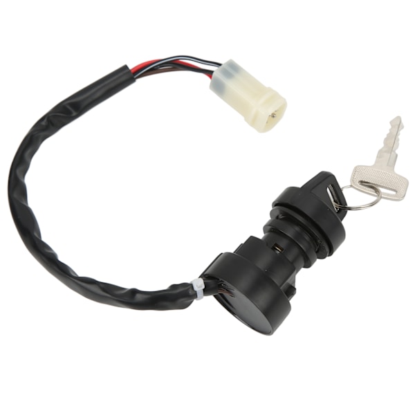 Tændingslås med 2 nøgler 2FJ‑82510‑02‑00 Plug and Play erstatning for Badger 80 YFM80 ATV 1985‑1998