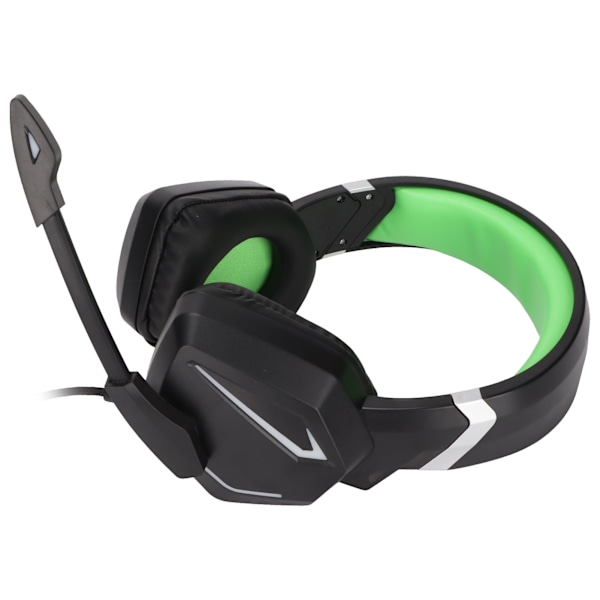 3,5 mm Spelheadset Stereo Över-öronhörlurar med Volymkontroll för Switch för PS4 för Xbox