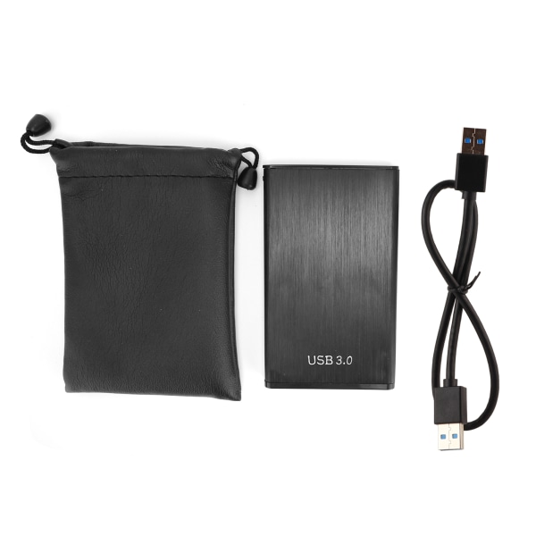 Mobil harddisk Sort USB3.0 til OS X/XP/Win7/ Win8/Win10/Linux GK18 2,5 tommer 320G