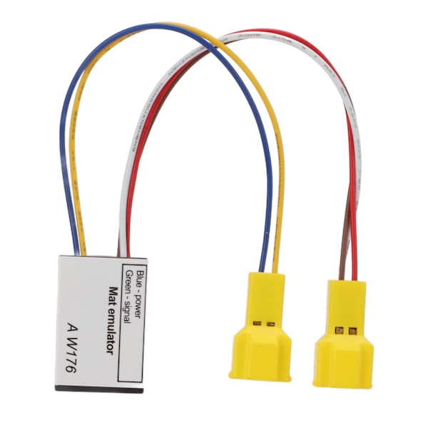 Sätesmatta Beläggningssensor Passagerare Bypass Emulator Typ 2 för Benz C Class W203 2000‑2004