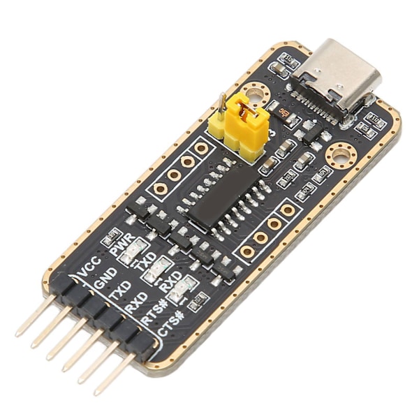 USB till UART Ttl Adapter Typ C Gränssnitt för CH343G Chip Överspänningsskydd 6PN Seriell Konverter Modul för Win
