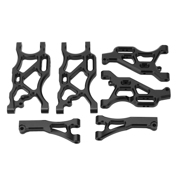 RC-upphängningsarmsats i aluminiumlegering, främre och bakre svängarmar med kullager för ARRMA 1/7 LIMITLESS för INFRACTION 6S för TYPHON 6S 1/8 RC-bil, svart