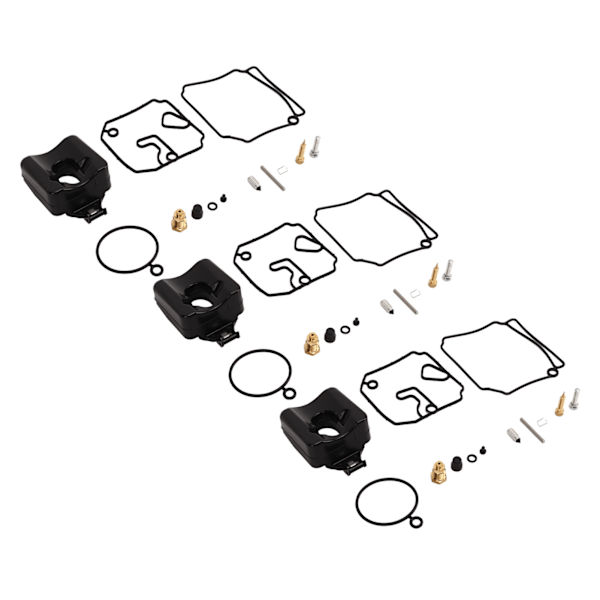 Perämoottorin kaasuttimen korjaussarja 40 hv 50 hv - 39 osaa Carb Rebuild Set, 6H4 W0093 03 00 Vaihto