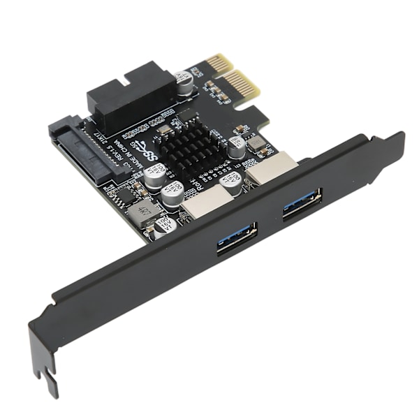 USB 3.0 Pcie-kortti PCIE - USB3.0 neljän portin laajennuskortti Windowsille/OS:lle/Linux-järjestelmille PH63