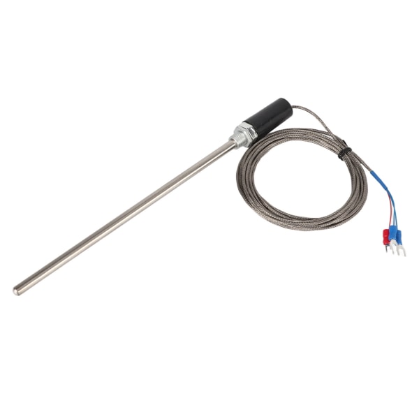 M12 Probe Thermocouple PT100 Stainless Steel Temperature Sensor Probe 200mm 0-400°C4m