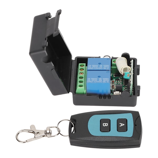 12V Kauko-ohjattava Relekytkin 1CH10A 433MHz Kauko-ohjattava Rele 3 Toimintatilalla