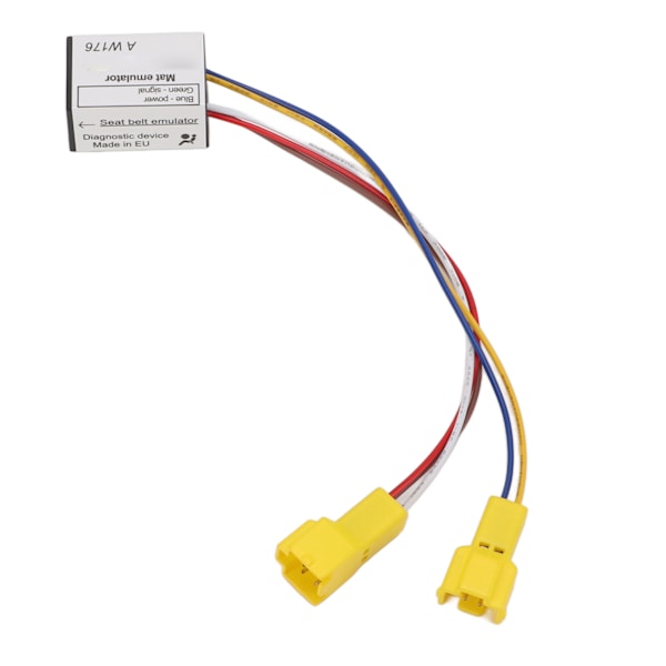 Sätesmatta Beläggningssensor Passagerare Bypass Emulator Typ 2 för Benz C Class W203 2000‑2004