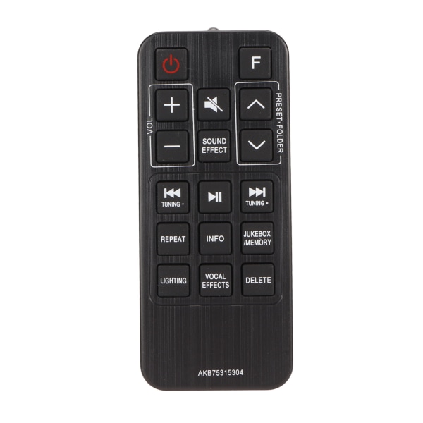 Soundbar Remote Control Känslig ersättningsfjärrkontroll för Soundbar för Home Audio Speaker System