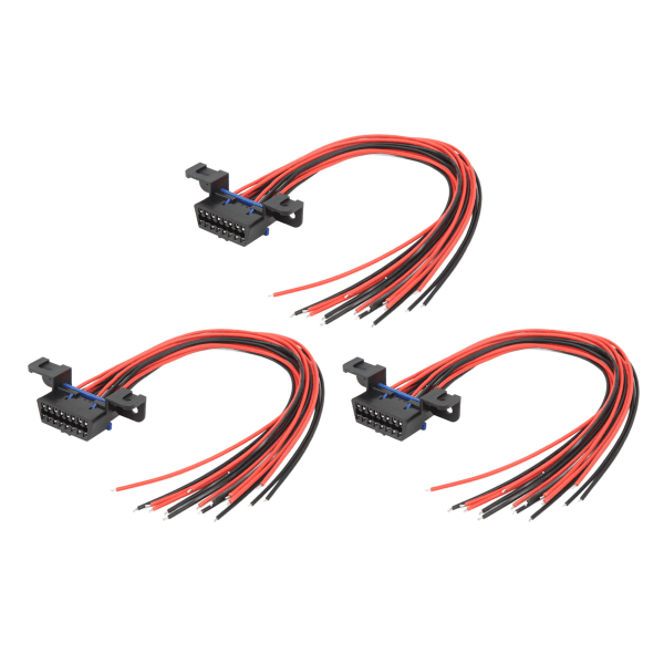 OBD2 forlængerkabel - 30 cm 16 ben hun autodiagnoseværktøj