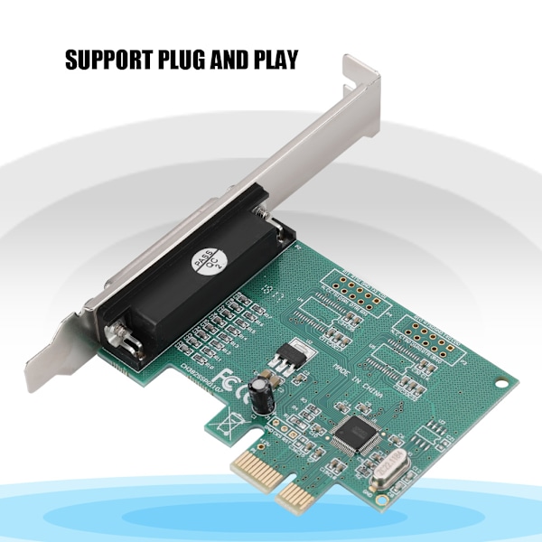 DB25 LPT-skriver til PCI-E Express kort adapter