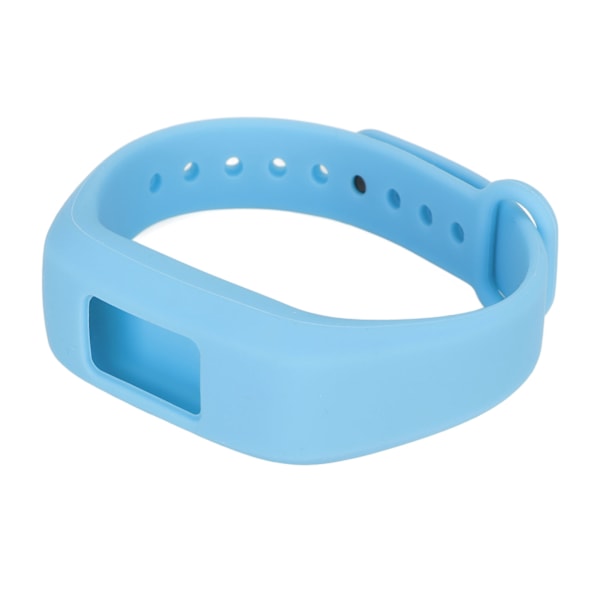 Silikon Armbandsersättning Justerbart Klockarmband för Garmin Vivofit3 Blå