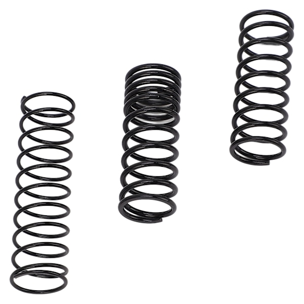3st Uppgraderings Pedal Fjäder Kit Metall Svart Hög Hållfasthet för LOGITECH G25 G27 G29 G920 Racingratt