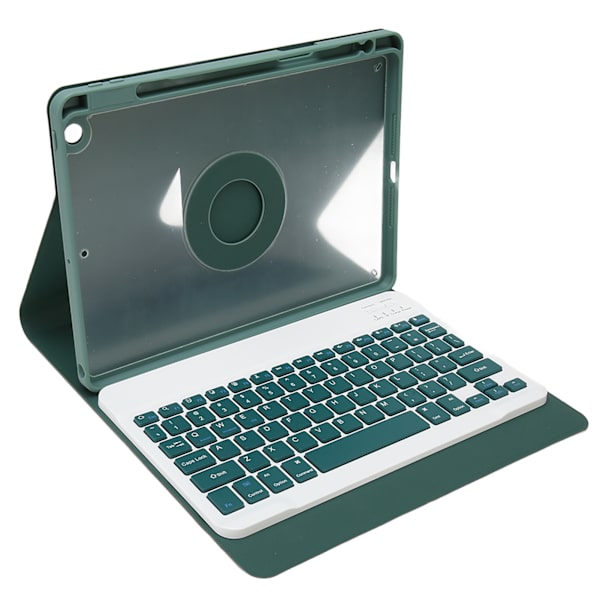 Tastatur etui med blyantholder til IOS Tablet 10.2in 2019 7 Generation 10.2in 2019 8 Generation 10.2in 2020 9 Generation Grøn