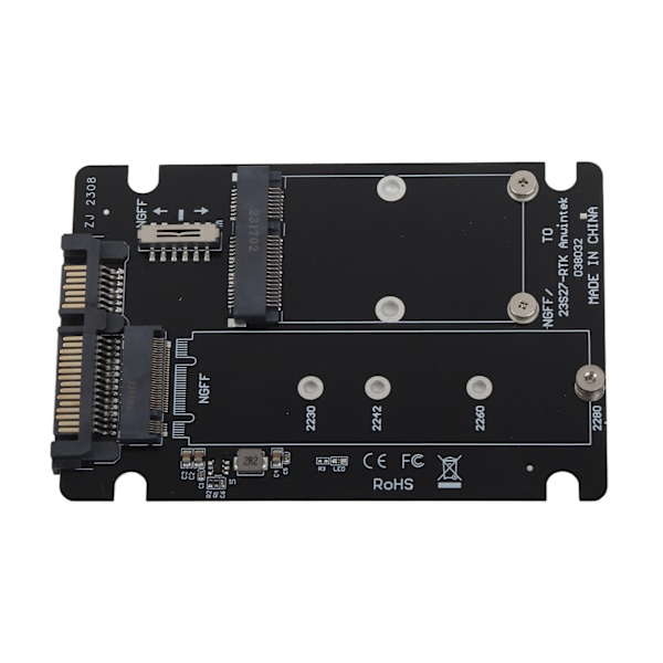 SSD Adapterkort Højhastighed 6Gbps MSATA M.2 NGFF til SATA Adapterkort Desktop Computer Tilbehør