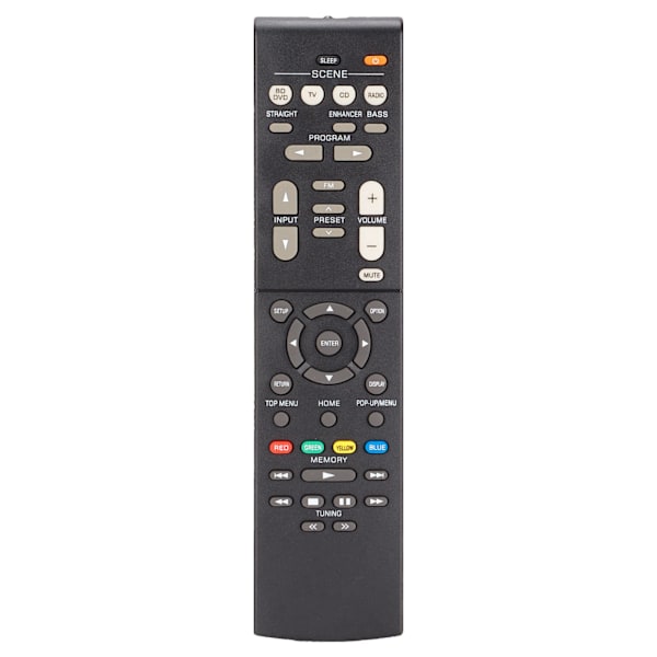 Fjernkontroll for hjemmekinosystem - erstatning for AV-mottakerfjernkontroll for RAV552 RXV283 RXV283BL ZP354801 RAV532 RAV552 ZW44660