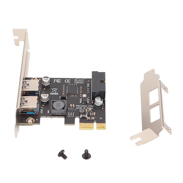 PCIE till USB 3.0 expansionskort SUU3055N Desktop Usb3.0 19/20PIN gränssnitts expansionskort