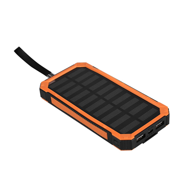 20000mAh Dobbel USB Hurtiglading Bærbar Powerbank-etui DIY Kit (oransje)