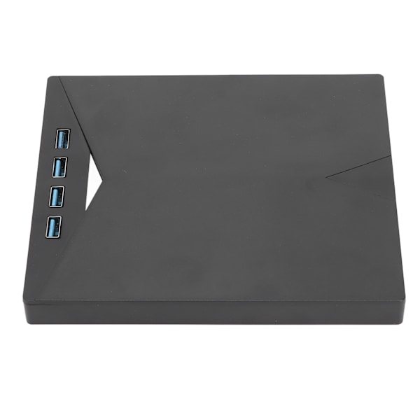 Ulkoinen DVD-asema, sisäänrakennettu Type C -kaapeli, 4 USB3.0-liitäntää, musta ABS-materiaali, kannettava CD-kirjoitin OS X -järjestelmille