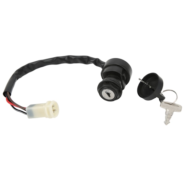 Tændingslås med 2 nøgler 2FJ‑82510‑02‑00 Plug and Play erstatning for Badger 80 YFM80 ATV 1985‑1998