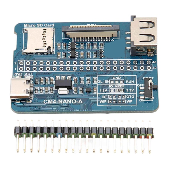 Mini-emolevy RPi CM4 B - B -liittimelle, neliydin CM4 Ultra Mini -laajennuslevy web-sovelluskehitykseen
