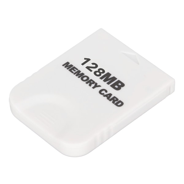 för Wii-minneskort Höghastighets Plug and Play Vitt spelminneskort för spelkonsoltillbehör 128MB (2043block)