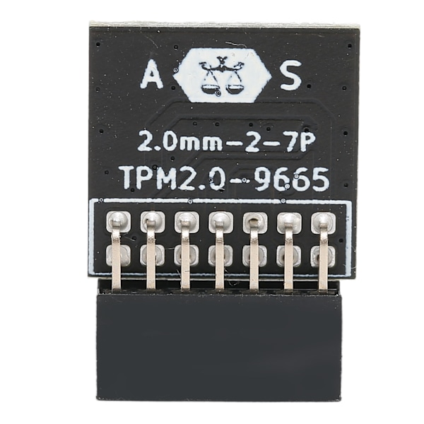 TPM 2.0-modul LPC 14-stifts TPM 2.0 fjärrkortskrypterings säkerhetsmodul för ASUS