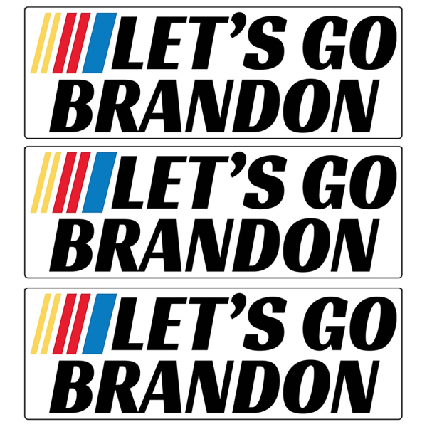 Let's Go Brandon -tarrat auton puskuritarrat hauska tarra skeittilaudalle kannettavalle tietokoneelle kypärälle
