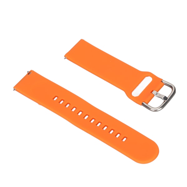 Smartwatch-armband i silikon 20 mm, handledsband i en färg för Amazfit GTS 3 GTS 2 Bip S Bip UOrange
