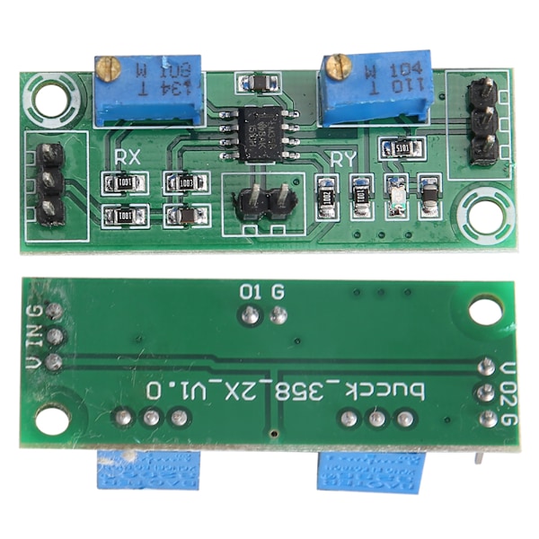 LM358 svak signal- og spenningsforsterker - 2 stk, 3,5-24V, 15-20mA Power Signal Collector for DC-puls