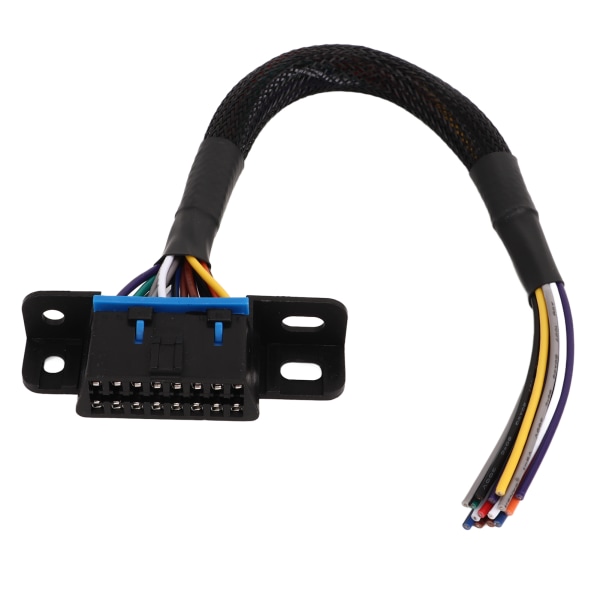 OBD2 Hona till Öppen Kabel 16PIN Hållbar Robust Slitstark Instrumentbräda Port Pigtail Fast Kabelhärva för Bil