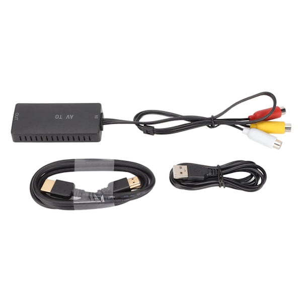 HD Multimedia Interface-konverter 1080P Støtte NTSC/PAL Plug and Play AV Videokonverter for PS2
