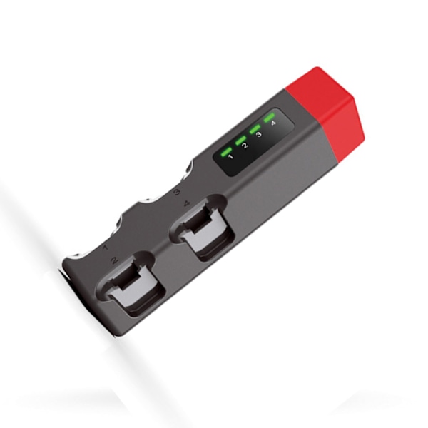 Laddningsdocka Multifunktionell LED-indikator Mini USB Laddstation för Switch Controller