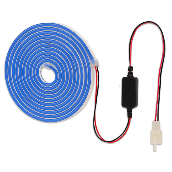 LED-lysstripe for bagasjerommet foran i bil, IP67, omgivende belysning, erstatning for Tesla Model 3 2018‑2020 DC12‑16V Blå