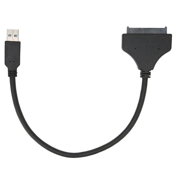 USB til SATA-adapter 6 Gbps overføringshastighet ABS for 2,5 tommer 7‑15 mm HDD SSD med LED-indikator for Windows
