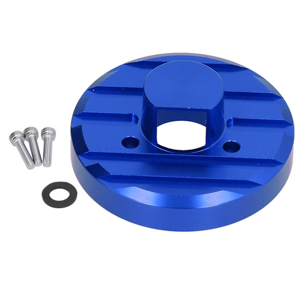 Bilantennebase med monteringsutstyr Pakning Metall Passer for Jeep Wrangler JK/JL 2007‑2017 Blå