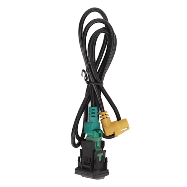 Bil USB AUX Bryter Kabel Adapter Svart Slitesterk Erstatning for MK5 MK6 RCD510 RNS315 RCD300+