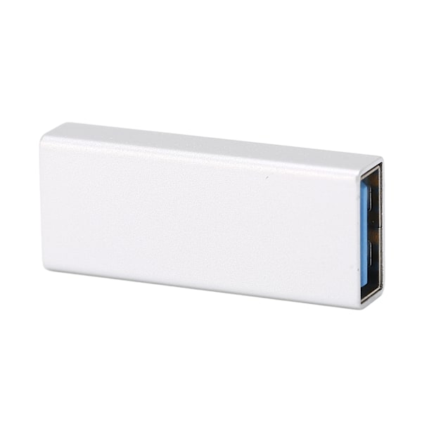 USB C till USB3.0-adapter Multifunktionell Typ C till USB-kontakt för dataöverföring och laddning Silvergrå
