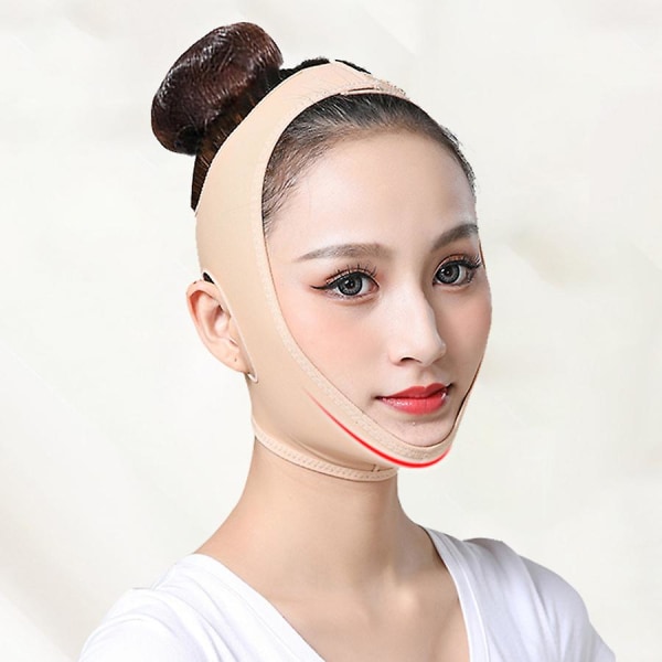 Chin Cheek Lift Up Band Care Face Belts Anti Wrinkle Bandage kasvohihna L