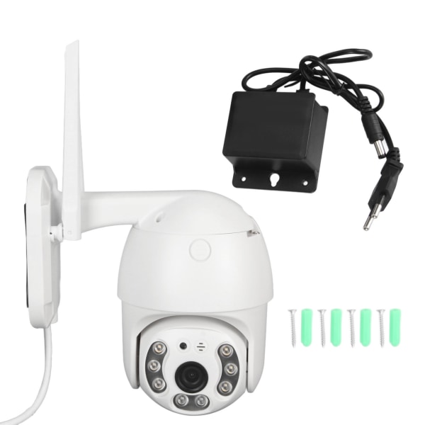 Turvakamera 1080P PTZ Wifi IP 2MP 4x Digital Zoom CCTV Langaton Night Vision Liiketunnistuskamera Shop Home EU Plug