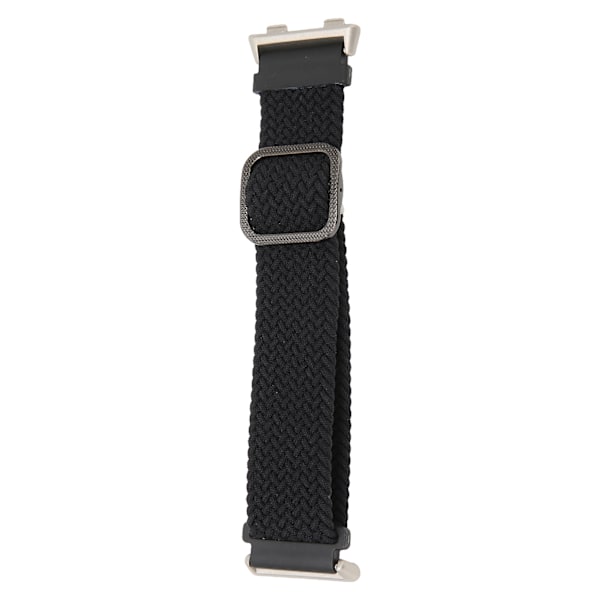 Justerbar Smartwatch Rem for Oppo Watch 2 46mm Strik Elastisk Loop Urrem Udskiftning Sort