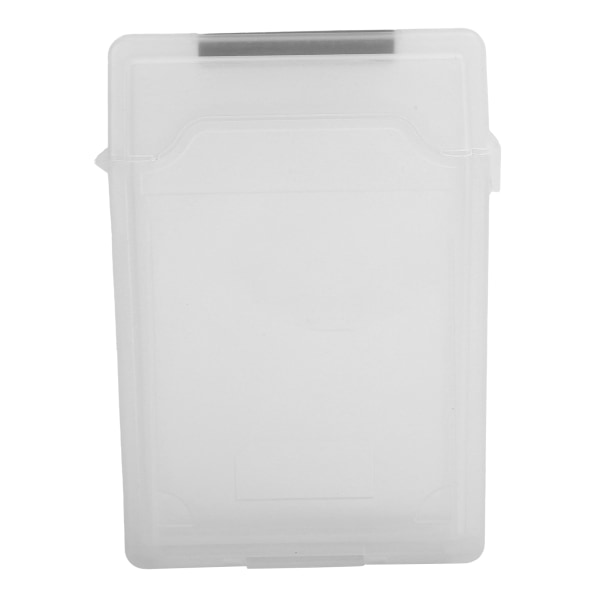 2,5-tums hårddiskförvaringsbox ABS-material HDd SSD Dammtätt och antistatiskt case(vit)