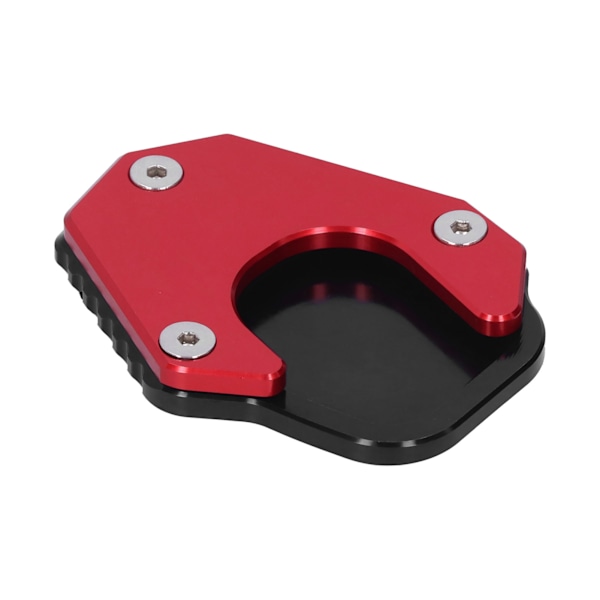 Stödbensförlängningsplatta Halkskydd Sidostöd Passar Honda CRF250 RALLY/CRF250L 17-20 (Röd)