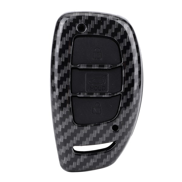 3-knaps Carbon Fiber Remote Key Case Cover Tilbehør Passer til HYUNDAI Tucson