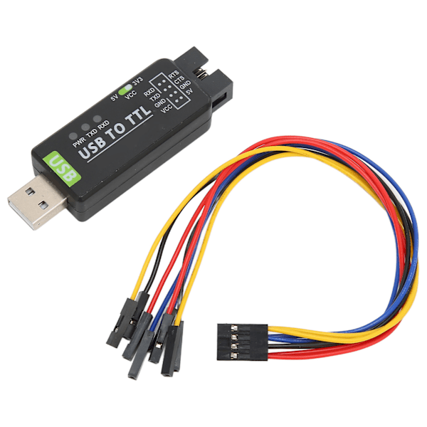 USB till TTL-omvandlare FT232RL Industriell Multipel Skyddskrets Multi Systemkompatibilitet Datortillbehör