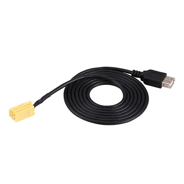Bil Mini ISO 6Pin Stik USB Adapter Kabel til Alfa Romeo Fiat Grande Punto