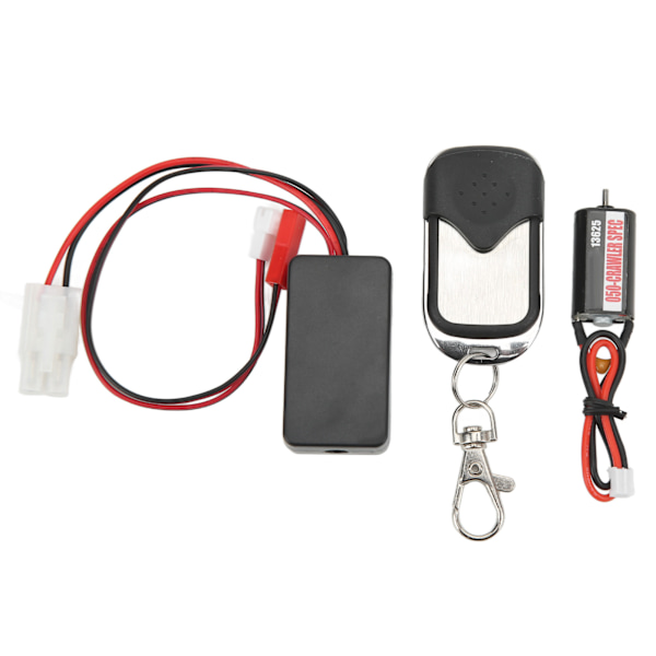 60T Bøsset Motor Lav Friktion Høj Torsion med Fjernbetjening Controller RC Tilbehør til DIY Legetøjsbil Modifikation