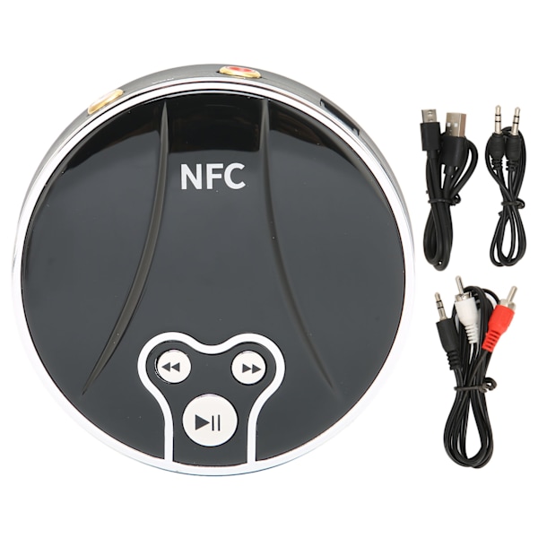 Bluetooth-vastaanotinsovitin 3,5 mm AUX RCA OPTICAL-tulo NFC Langaton laajennin kaiuttimille kotiteatterille