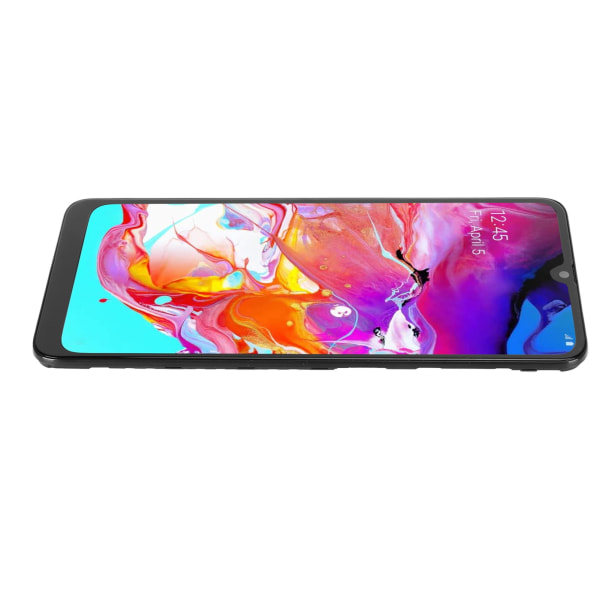 LCD-skjerm digitaliseringsskjerm med ramme for Samsung Galaxy A70 A705 6,7 tommers berøringsskjermenhet erstatning med reparasjonsverktøy